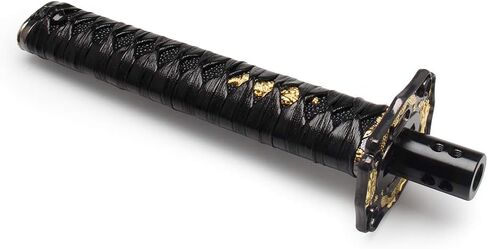 Katana Automatic Shift Knob for Lock/Button Automatic Transmission,Individuality Samurai Sword Gear Shifter Black + Red（20cm） in Kuwait