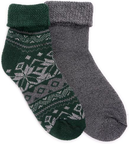 جورب قصير لحفظ الحرارة للرجال من MUK LUKS (عبوة من زوجين) in Saudi Arabia