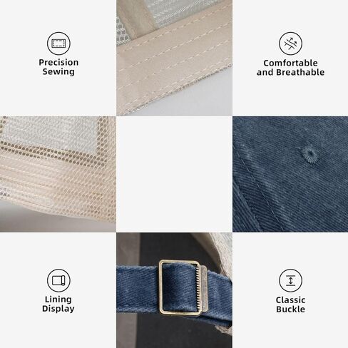 قبعة نسائية شبكية ذات شعر كروز لا تهتم براعي البقر، قبعة بيسبول كلاسيكية قابلة للتعديل للأم والعمة in Kuwait