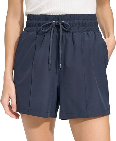 Andrew Marc Women's Pull on Relaxed Stretch Short in Saudi Arabia