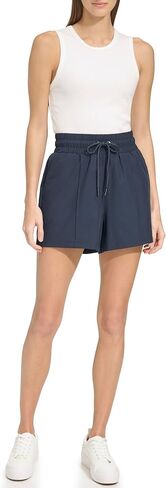 Andrew Marc Women's Pull on Relaxed Stretch Short in Saudi Arabia