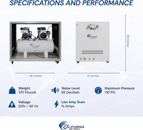 California Air Tools 20040SPCAD Ultra Quiet 4 Hp Sound Proof Cabinet in Saudi Arabia