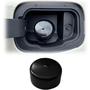 Cap & Shield 2.25inch ID, Capless Gas Cap Dirt, Water & Dust Cover Compatible With Ford F-150 and Maverick Model Years: 2021, 2022, 2023 & 2024 Capless Gas Cap Fuel Filler Nozzle Cover