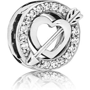 MiniJewelry Mom Sister Family Heart Charm for Bracelets Women Girlfriends Anniversary Birthday Gift for Her Silver