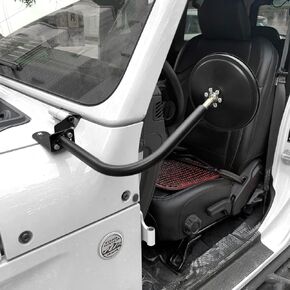 SUNPIE Mirrors Doors off Compatible with Jeep Wrangler YJ TJ JK JL2 Doors & 4 Doors 1987-2025 and JT, Side Doorless Mirrors Quicker Door Hinge Install Wrangler Mirrors 2 Packs
