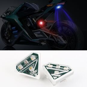 ANKI HAPPIGO Universal 2Pcs Anti-Collision Strobe Drone Lights,3 Colors Emergency Flashing Warning Lights Motorcycle Valve Stem Led lamp Cover for Crafts Cars Automotive Motorcycle Drone Aircraft Bike