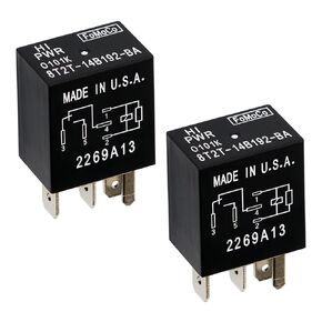 2 Pcs 8T2T-14B192-BA 30A 12VDC Automotive Hight Power Relay 5Pins Compatible with G8HE-1C7T-R1-DC12