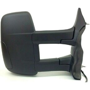 Replacement Driver Left Side Door Mirror Long Extension View Tow Mirror Power No Heated without Signal Light Indicator for Ford Transit 150 250 350 from 2010 to 2023