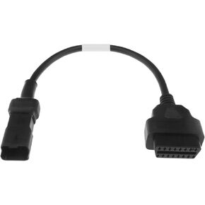 The Lord of the Tools OBD2 Cable Adapter 4 Pin to OBD2 Diagnostic Adapter Connector Motorbike Diagnostic Adapter Connector Cable Scan Tool Compatible with Multistrada 1200 2010-2014