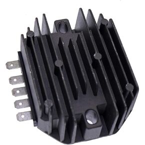 5 Pin 12V Rectifier Voltage Regulator AM101406 MIA881279 Compatible with John Deere 320 330 322 332 415 375 3375 F912 F915 Tractors