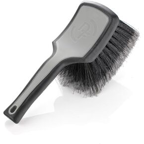 Detail Factory - ProGrip Wheel Face Brush - Ergonomic ProGrip Handle - Soft Flagged-Tip Bristles - Red & Black in Kuwait