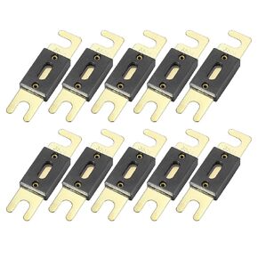 X AUTOHAUX 10pcs Fuse Replacement 350A ANL Fuses for Car Truck Motorcycle Boat Audio CDs