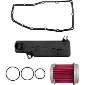 Transmission Filter Oil Pan Kit Fit for Honda CR-V Accord Civic 1.5L 2.4L 2015-2021 Replace 25420-5LJ-003, Automatic Transmission Oil Pan Filter with Seal Gasket Assembly