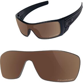 Polycarbonate Replacement Lenses for Oakley Batwolf OO9101 Sunglasses - Enhanced POLARIZED