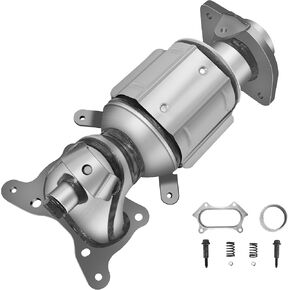 [Front]FortunaFlow Catalytic Converter Compatible with Honda CR-V CRV 2010-2011 2.4L,Replace 674148,16594,641415,18190REZA00[EPA Compliant+standard with Heat Shield]