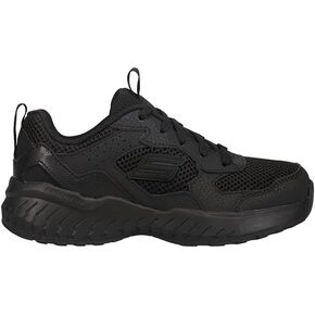 Skechers Kids Boy's Power Sonic Sneaker, Black/Black, 1 Little Kid
