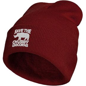 Embroidery Beanie Knit Hats for Men & Women, Embroidery Winter Hats Skull Cap