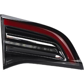 Aramox Rear Left Driver Side Inner Tail Light, Car Inner Tail Lamp Assembly Compatible with 2017 to 2020 OE: 1077401 00 B