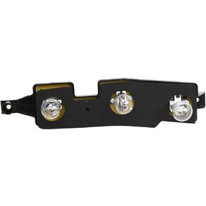 GMC Pickup Chevy C/K Tail Lamp Connector Plate Replacement Passenger & Driver Side Compatible For Chevy C/K Full Size Pickup 1988-2000 With Bulb (Driver Side)
