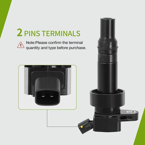 AUTOSAVER88 Ignition Coil Pack Iridium Spark Plug Set of 4 Compatible with Hyundai Accent Veloster Kia Rio Soul 2012-2020 L4 1.6L 1.6 in Saudi Arabia