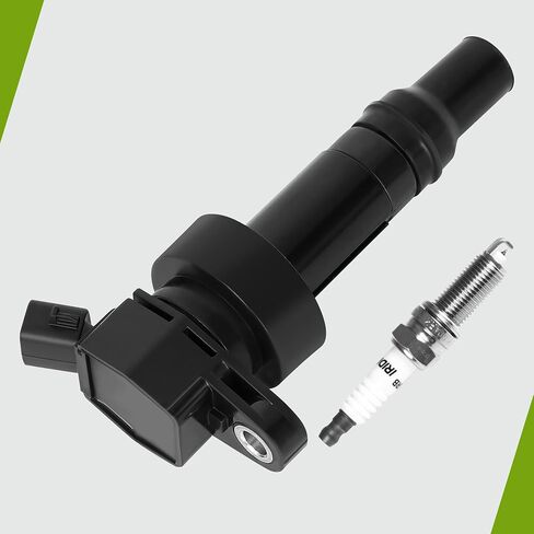 AUTOSAVER88 Ignition Coil Pack Iridium Spark Plug Set of 4 Compatible with Hyundai Accent Veloster Kia Rio Soul 2012-2020 L4 1.6L 1.6 in Saudi Arabia