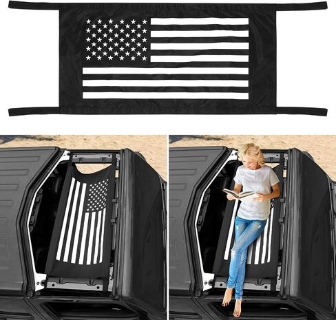 RT-TCZ Car Roof Cargo Net Hammock for Jeep Wrangler YJ TJ JK JKU JL JLU & Gladiator JT 1987-2023 (US Flag) in Saudi Arabia