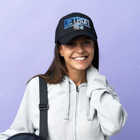 Football Fans Embroidered Trucker Hat, Football Team City Adjustable Baseball Hats Best Gift for Men Women in Saudi Arabia