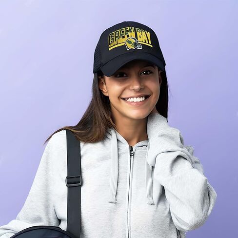 Football Fans Embroidered Trucker Hat, Football Team City Adjustable Baseball Hats Best Gift for Men Women in Saudi Arabia