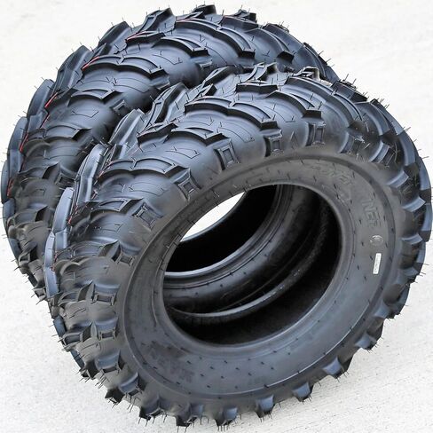Mars B M/T ATV UTV Mud Off-Road Tire-25x8.00-12 25x8-12 25x8x12 43F Load Range 6 Ply BSW Black Side Wall in Kuwait