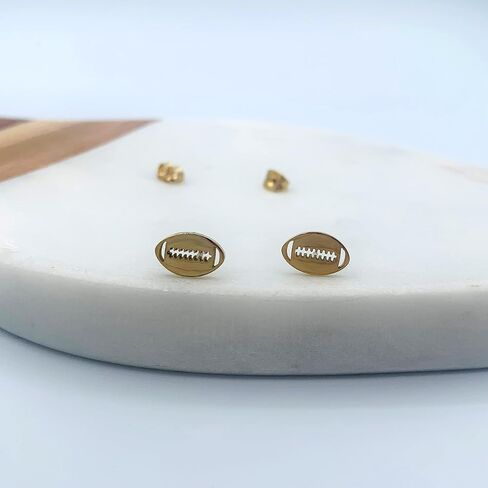 Volleyball Earrings - Football Earrings Women/Men, Soccer, Baseball, Ice Skating, Hockey Earrings in Saudi Arabia