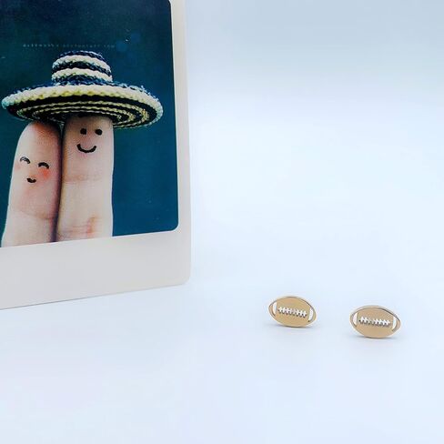 Volleyball Earrings - Football Earrings Women/Men, Soccer, Baseball, Ice Skating, Hockey Earrings in Saudi Arabia