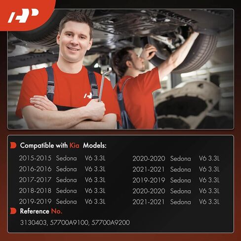A-Premium - حامل وترس توجيه هيدروليكي متوافق مع Kia Sedona 2015-2021، استبدال # 57700A9100، 57700A9200 in Saudi Arabia