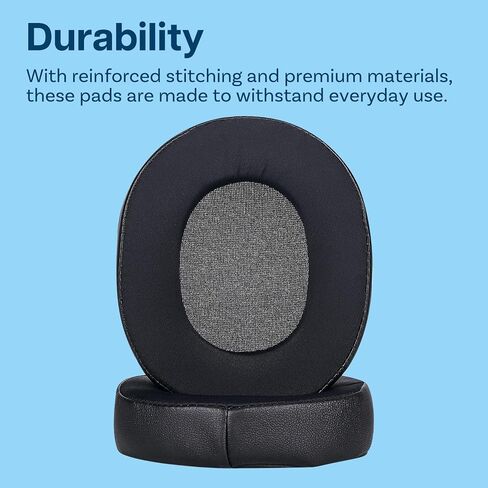 Ear Pads Replacement for SteelSeries Arctis 1 / Arctis 3 / Arctis 5 / Arctis 7 Arctis 9 / Arctis Pro & Prime Wireless Gaming Headset by MMOBIEL - Mesh Fabric Ear Pad Cushions Replacement – Black in Saudi Arabia
