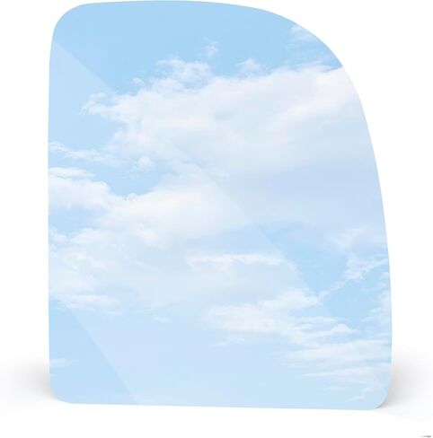 TOEMIRR Mirror Glass Passenger Right Side fit for 2002-2014 Ford E-Series and Ford Econoline 00-05 Ford Excursion 99-07 Ford F-250 F-350 F-450 F-550 Super Duty with Adhesive Convex No Backing Plate in Saudi Arabia