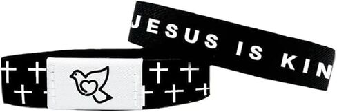 Daily Bible Verse Bracelet - Christian Faith bible bracelets with NFC Technology | Unique Devotional Gift for Believers | Share Love, Hope, and Faith,Spiritual Conversations Anytime Anywhere. in Saudi Arabia