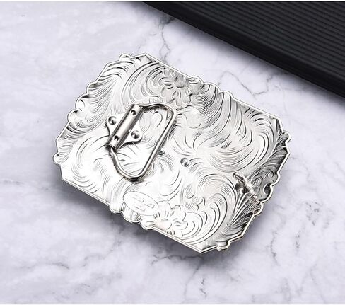 Vintage Western Cross Belt Buckles for Men, Soaring Eagle Cowboy Buckle│Large Floral Texas Belt Buckle in Kuwait