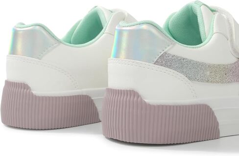 Toddler Sneakers for Girls - Lightweight Velcro Shoes with Soft Soles, Arch Support & Breathable Design - Washable & Stylish in Saudi Arabia