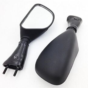 XKMT-Compatible With 1998-2002 Kawasaki Ninja Zx6R 1998-2003 Zx9R 2006-2008 650R Carbon mirrors Replacement [B00YWBU49U]