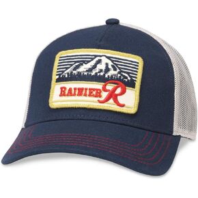 AMERICAN NEEDLE Rainier Beer Patch Unisex Adjustable Snapback Baseball Hat