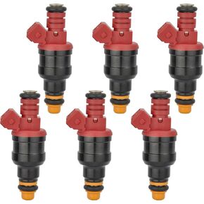 6pcs Fuel Injectors for 1993-1996 Ford Explorer Ranger 96 Aerostar 93-94 Mazda Navajo 94-96 B4000 4.0L V6 0280150931 822-1211