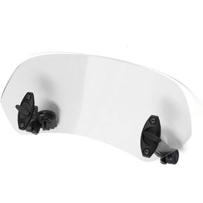 Motorcycle Wind Deflector Motorbike Screen Extender,Car Interior and Exterior Modification,Universal Motorcycle Adjustable Clip On Windscreen Wind Deflector Windshield Accessories
