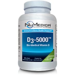 Numedica - D3 5000 Large - Vitamin D3 - 180 softgels