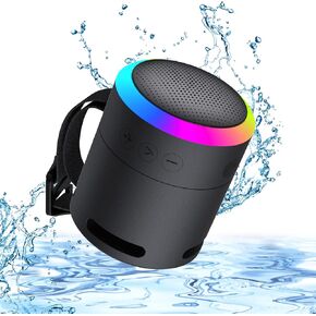 LENRUE Bluetooth Speaker,Small Portable Speakers,Mini Wireless Speaker with 5W Clear Sound,15H Playback Time,Gift for Men/Women/kids/boys/girls,Home and Outdoor Activities (Blue)