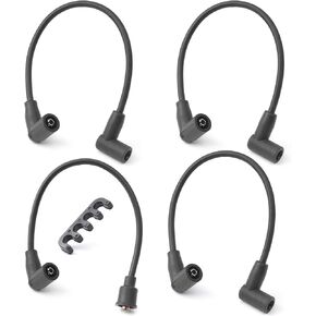 12691-67540 Ignition Spark Plug Wire Set Replacement for Kubota 3 Cylinder WG600 WG750 DF750 Engines for Rotor 12581-68650, Replace 12691-0000