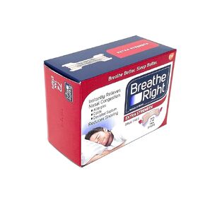 Breathe Right Extra Nasal Strips, 72 Count, 5 Pack