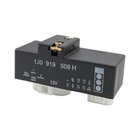 Radiator Cooling Fan Control Module Relay Replacement for 1J0919506H Compatible with 1998-1999 VW Beetle 1999 VW Golf Jetta, Compatible with 1999 Audi A4 Quattro 2000 Audi TT/TT Quattro