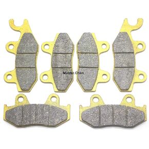 Front Rear Brake Pads Brakes for Yamaha YFZ 450 RY/RZ/RA/RB/RD/RE/RSE/RF 2009-2015 - V/W/X/Y/B/D 2006-2015 - R/E 2014-2015 MC0481
