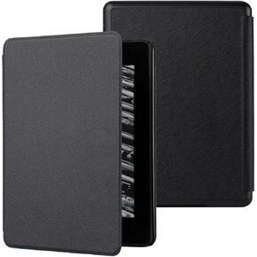 Case for 6" Kindle Paperwhite 5/6/7/10th Generation 2012-2018 (Model: EY21 / DP75SDI / PQ94WIF), Suede Leather Protective Cover with Stand, Auto Wake/Sleep Function with Pen Holder, Brown in Kuwait