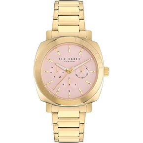 Ted Baker Ladies Stainless Steel Yellow Gold Bracelet Watch (Model: BKPRBF3019I)