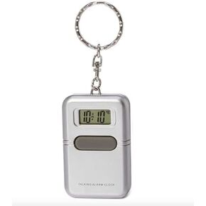 Talking Watches for The Blind - Talking Clock for Blind Elderly Talking Alarm Clock for Seniors Keychain Clock for Elderly Talking Watch for Visually Impaired - Pocket Alarm Clock Watch Elderly Clock